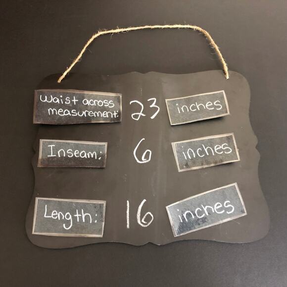 2/$30 Maurices 22 Plus Womens Dark Wash Denim Shorts - Picture 8 of 9